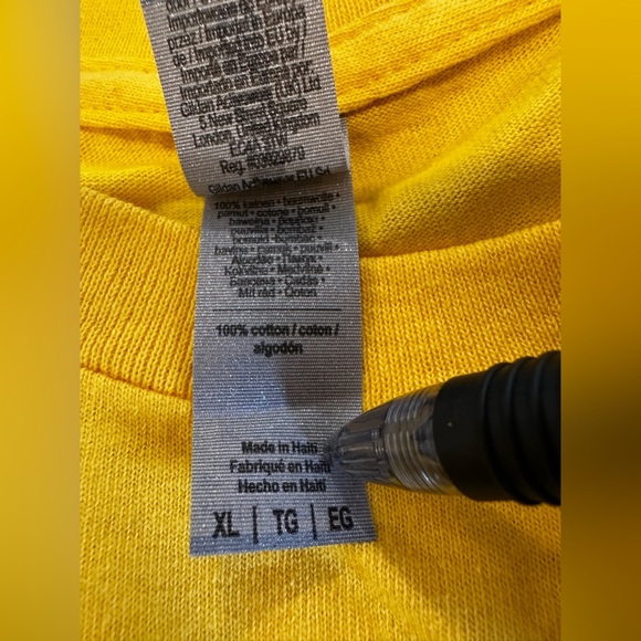 NWOT Crocs Men’s XL Graphic Skateboard Bright Yellow Tee. Surf. Heavy Cotton. - Picture 5 of 8